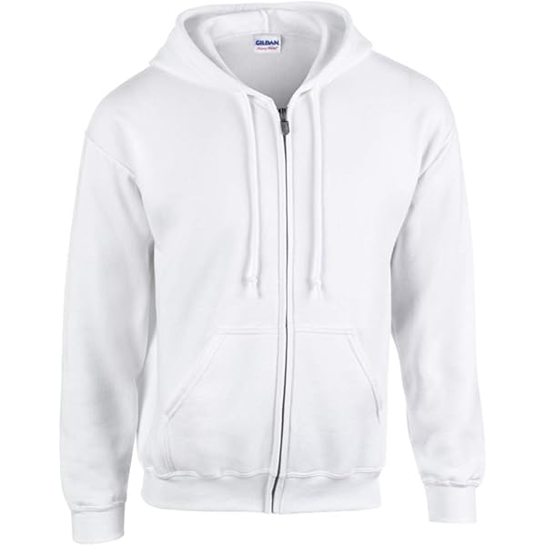 Jerzees Men's NuBlend Quarter Zip Cadet Collar Sweatshirt_S_White